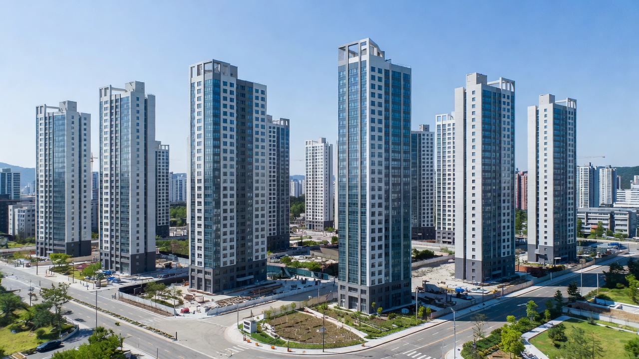 방배 신동아 재건축 단지 조감도