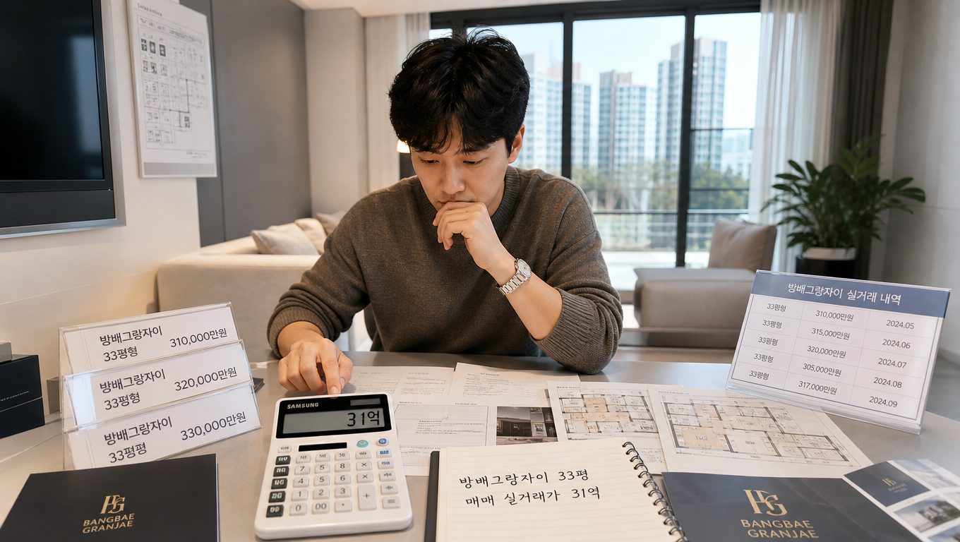 방배그랑자이 매매 실거래가와 시세